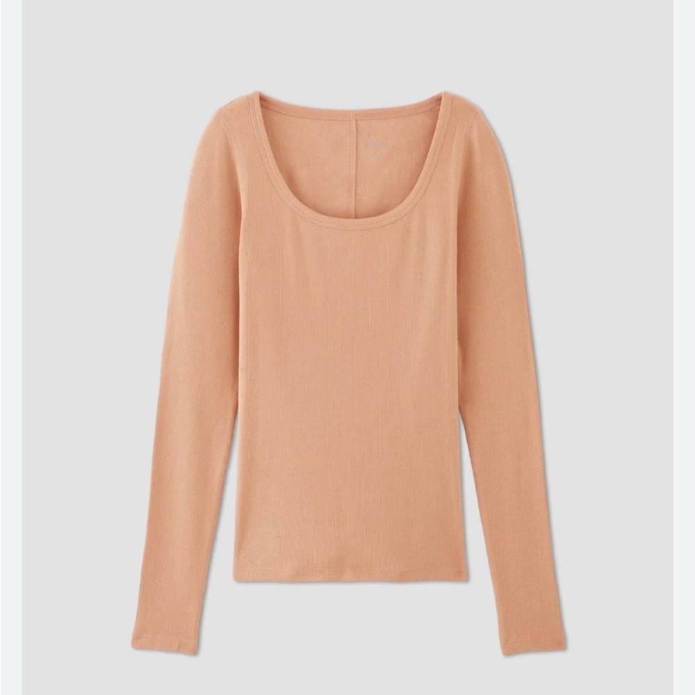 Set of 2 Everlane Luxe Rib Supima Cotton Tees